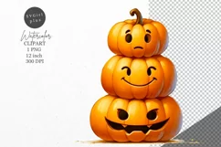 Halloween clipart, Pumpkin clipart, Autumn clipart Product Image 1