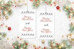 Editable Christmas Hang Tag Canva Template - 1 Product Image 3
