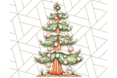 Scandinavian Christmas Gnomes Clipart PNG, Cute Gnome Png Product Image 3
