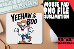 WHIMSICAL MOUSE PAD GIFT IDEAS, Funny Ghost Product Image 1