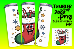 FASHIONABLE PNG for 20oz Tumbler , Cute Christmas Product Image 1