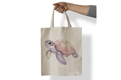 Cute Sea Turtle Marine Animal Aquatic Reptile PNG Summer Product Image 7