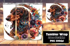 Blossom Buddy: Sublimation Dog Tumbler 20oz Product Image 1