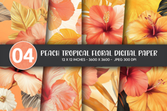 Watercolor Sage Gold Digital Paper Product Image 1