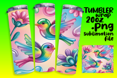 20oz Tumbler Template for Any Occasion , Birds Product Image 1