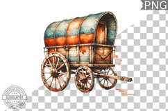 Fall Wagon Garden Sublimation - Fall Clipart PNG Design Product Image 1