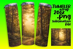 Forest Haven Tumbler Sublimation 20oz Product Image 1