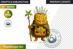 Fantasy Food Characters RPG Clipart PNG Graphics Product Image 1