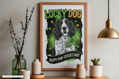 St Patrick Day Dog Png Sublimation - Cute St patrick Dog Product Image 3