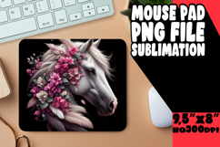 COZY MOUSE MAT CREATIVE SUBLIMATION, Horse Product Image 1