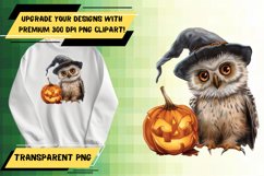 Watercolor Halloween Printable Sublimation PNG Product Image 1