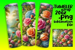 20oz Tumbler Design for Creative Gifts , Flower Product Image 1