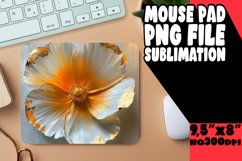 Spring Blossom Bliss: 3D Mouse Pad Designs Art PNG Product Image 1