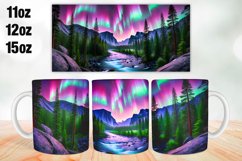 Colorful Sky Mug Wrap Sublimation 11oz, 12oz, 15oz Product Image 1