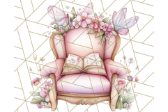 Bookish Fairy PNG Clipart, Whimsical Reading Elements Png Product Image 3