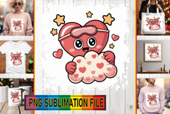 Cheerful TSHIRT Magic PNG, Valenines Heart Product Image 1