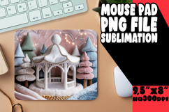 Bright Mouse Pad Design Sublimation, Holiday Product Image 1