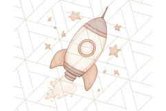 Kid’s Toy Clipart, Nursery Decor Png, Trucks, Rockets, Cars Product Image 3