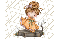 Woodland Autumn Parade Clipart PNG Fall Animals Product Image 3