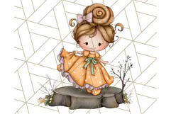 Woodland Autumn Parade Clipart PNG Fall Animals Product Image 3