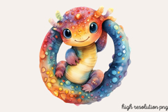 Funny Underwater Animals Sublimation PNG Product Image 1