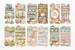 Spring Reading Brushstrokes Clipart Product Image 8