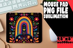Noir Spectrum Serenity: Sublimation Mouse Pad Designs Product Image 1