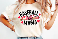 Baseball Mama Svg | Baseball Mom | SVG files | Game Day Product Image 4