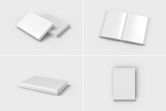 Hardcover Book Mockups - A5/5.8x8.3 inch - 10 views Product Image 24