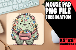 Cheerful MOUSE MAT Gift Ideas, Monster Product Image 1
