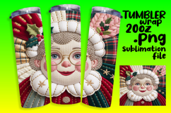 20oz Tumbler Graphic for DIY , Holiday Pets Product Image 1