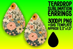 Vintage-Inspired Retro Earring Variety PNG Product Image 1