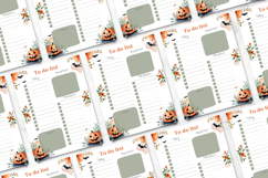 Editable Halloween To-Do List Canva Template, Spooky Planner Product Image 2