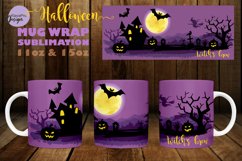 Halloween mug wrap design. Witchs brew sublimation PNG Product Image 1