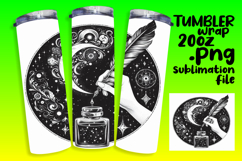 Sublimation Tumbler Template , Mystic Product Image 1