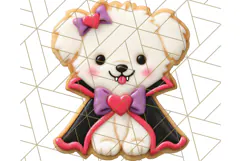 Halloween Animal Cookie Clipart, Frosted Sugar Cookies Png Product Image 3