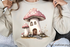 Adorable Cute Fairy Woodland Clipart PNG Product Image 1