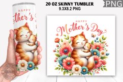 Happy Mother&#039;s day Tumbler Wrap, 20 Oz Tumbler Wrap Product Image 1
