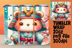 Creative 20oz Tumbler Template , Teddy Bear Product Image 1