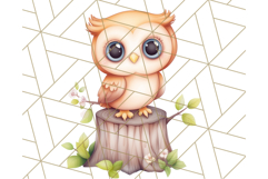 Woodland Nursery Baby Animals And Fantasy Forest PNG Clipart Product Image 3