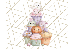 Haunted Sweet Shoppe PNG Clipart, Pastel Halloween Bakery Product Image 3