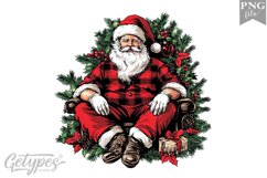 Christmas Santa Clipart Design - High Quality 300 Dpi Product Image 1
