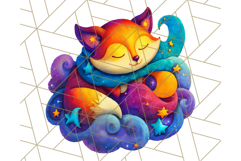 Whimsical Celestial Moon and Stars Clipart Constellation Png Product Image 3