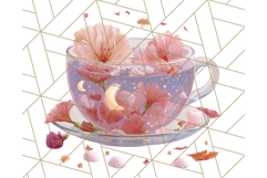 Halloween Drink Clipart PNG, Spooky Cute Beverage Art Product Image 3
