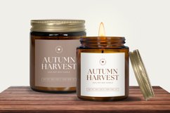 Custom Square Candle Label Canva Template - 3 Product Image 3