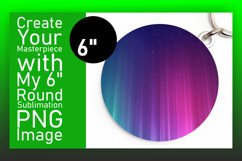 Unique Gradient Design Round for Sublimation Product Image 1