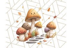 Woodland Forest Scene PNG Clipart, Fall Nature Elements Product Image 3