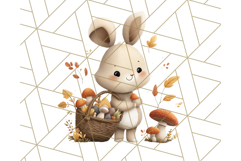 Woodland Autumn Critters PNG Clipart, Cute Fall Animals Product Image 3
