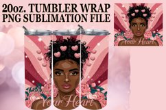 PRESENT OF LOVE 20oz TUMBLER WRAP, Love Girl Product Image 1