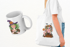 Halloween Girls Clipart Product Image 3
